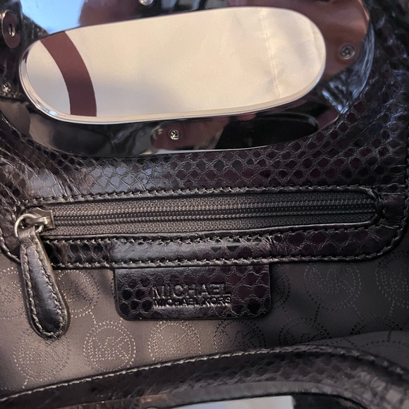 Michael Kors Metallic Clutch - Picture 3 of 4